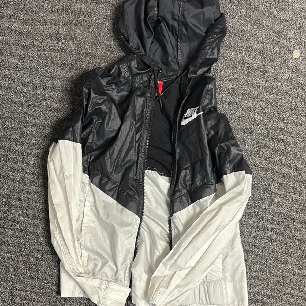 Nike Black and Gray Women's Jacket